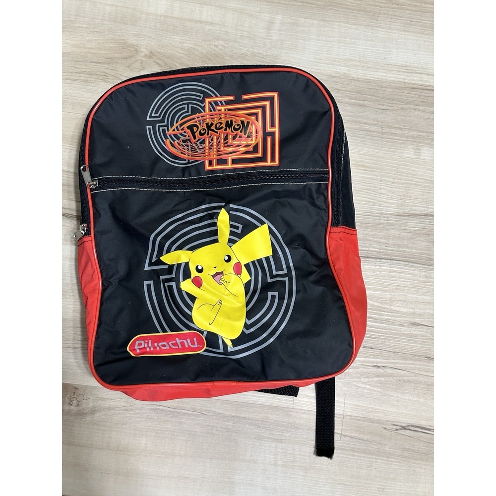Vintage Pokemon Pikachu Backpack Nintendo 15in